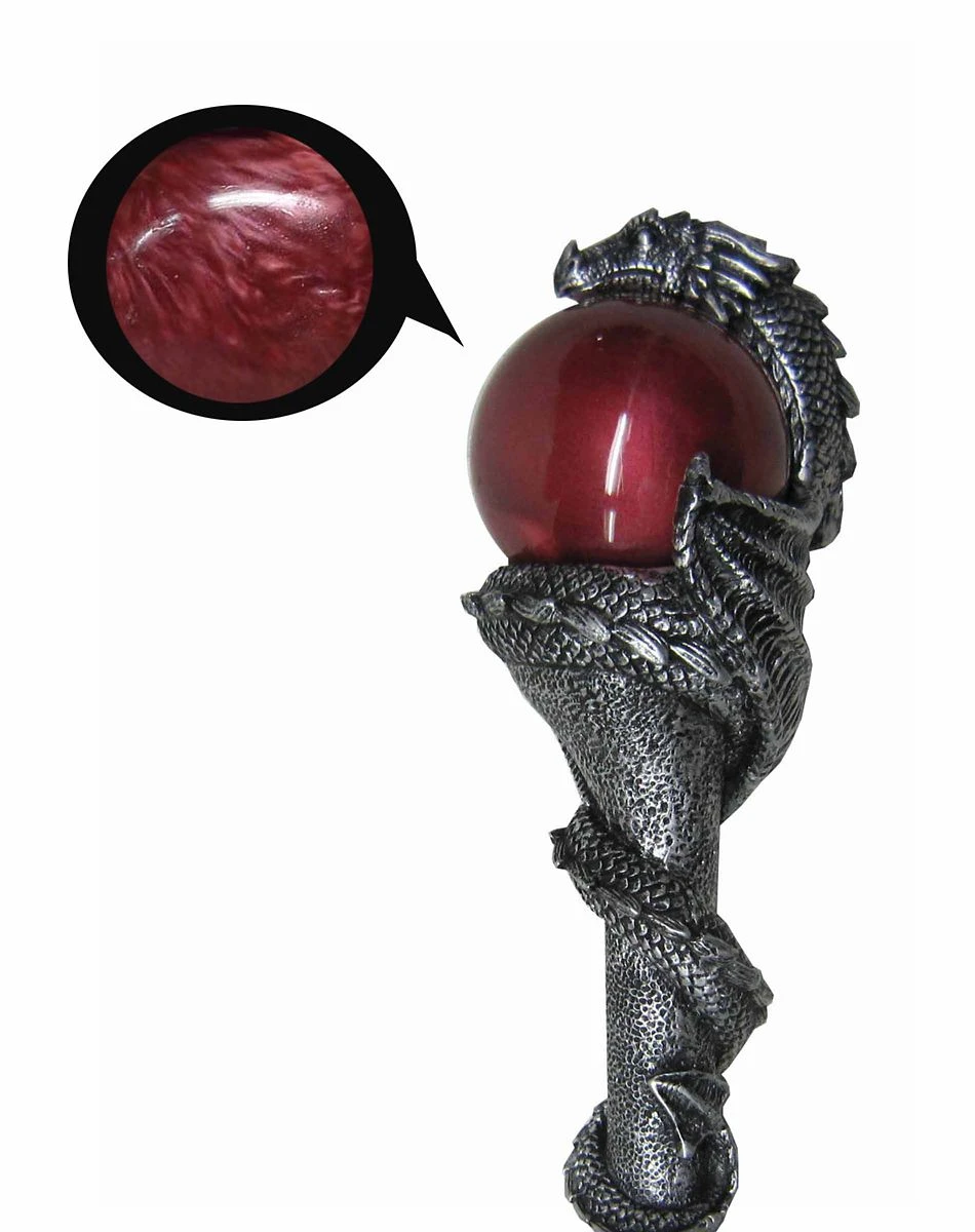 Spirit Halloween Medieval Dragon Staff 3 Spirit Halloween Medieval Dragon Staff - Image 3