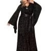 Spirit Halloween Velvet Hooded Plus Size Robe