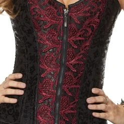 Spirit Halloween Adult Vampire Lace Corset -Cheap Trick Or Treat Hub Store 01428663 d