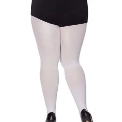 Spirit Halloween White Tights -Cheap Trick Or Treat Hub Store 01429414 b