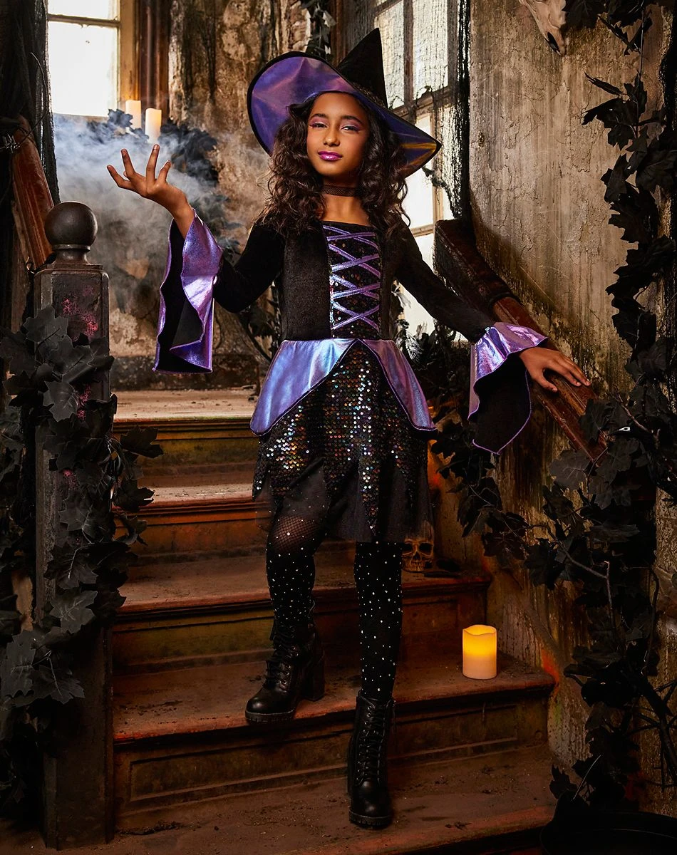 Spirit Halloween Kids Mystic Witch Costume 1 Spirit Halloween Kids Mystic Witch Costume