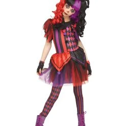 Spirit Halloween Kids Twisted Jester Costume
