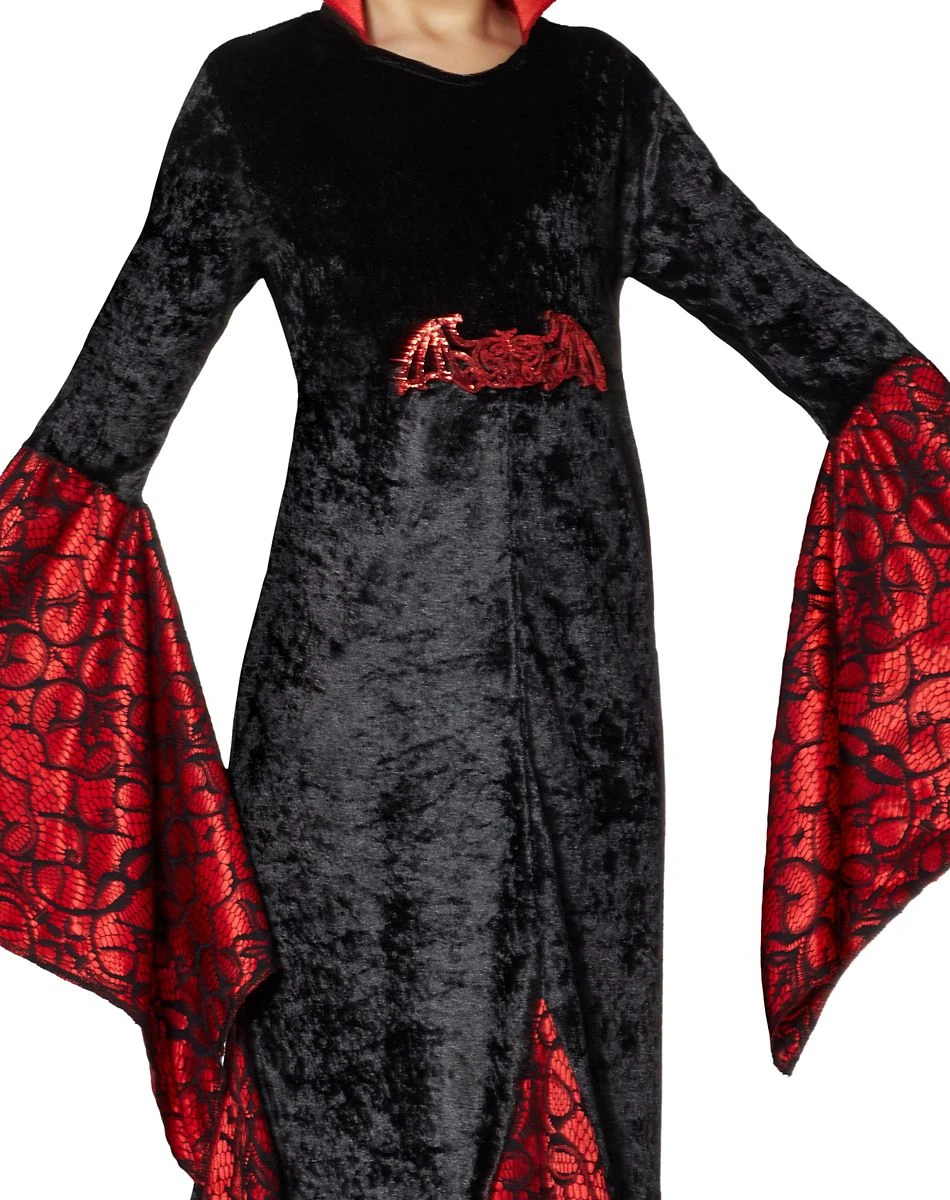 Spirit Halloween Kids Gothic Vampira Costume 3 Spirit Halloween Kids Gothic Vampira Costume - Image 3
