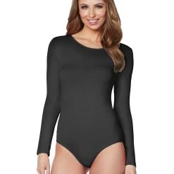 Spirit Halloween Black Bodysuit