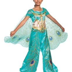 Spirit Halloween Kids Jasmine Costume - Aladdin Live Action