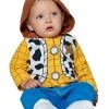Spirit Halloween Baby Woody Coveralls - Toy Story