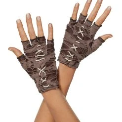 Spirit Halloween Tattered Witch Doctor Gloves