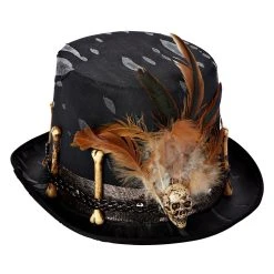 Spirit Halloween Witch Doctor Top Hat Deluxe