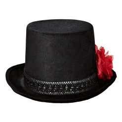 Spirit Halloween Sugar Skull Top Hat -Cheap Trick Or Treat Hub Store 01433754 c
