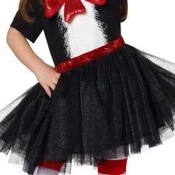 Spirit Halloween Toddler Cat In The Hat Dress Costume - Dr. Seuss -Cheap Trick Or Treat Hub Store 01433887 c