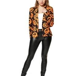 Spirit Halloween Adult Women's Pumpkin Jacket