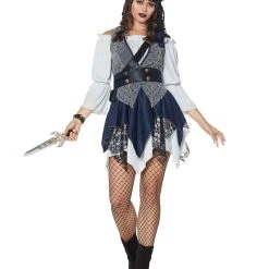 Spirit Halloween Adult Castaway Beauty Pirate Costume - The Signature Collection
