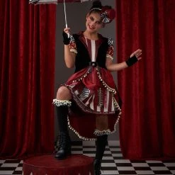 Spirit Halloween Kids Female Vintage Clown Costume - The Signature Collection