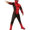 Spirit Halloween Kids Black and Red Spider-Man Deluxe Costume - Spider-Man: Far From Home