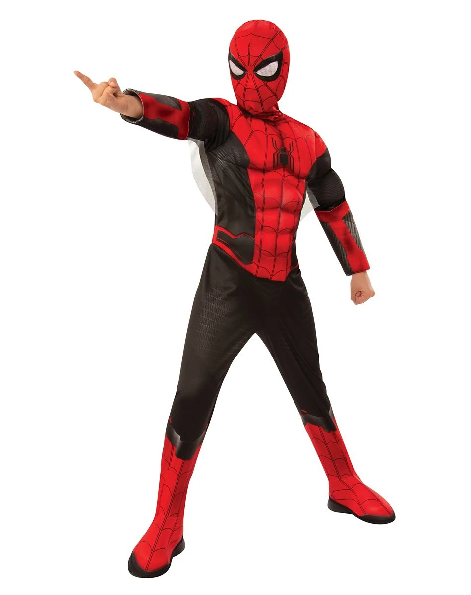 Spirit Halloween Kids Black and Red Spider-Man Deluxe Costume - Spider-Man: Far From Home 2 Spirit Halloween Kids Black and Red Spider-Man Deluxe Costume - Spider-Man: Far From Home - Image 2