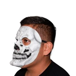 Spirit Halloween Skeleton Half Mask -Cheap Trick Or Treat Hub Store 01435700 d