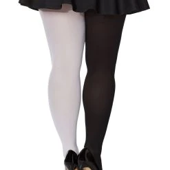 Spirit Halloween Black and White Skeleton Tights -Cheap Trick Or Treat Hub Store 01435924 b