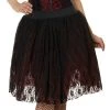 Spirit Halloween Victorian Vampire Layered Skirt
