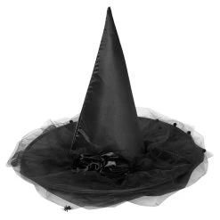 Spirit Halloween Black Spider Witch Hat -Cheap Trick Or Treat Hub Store 01436153 c