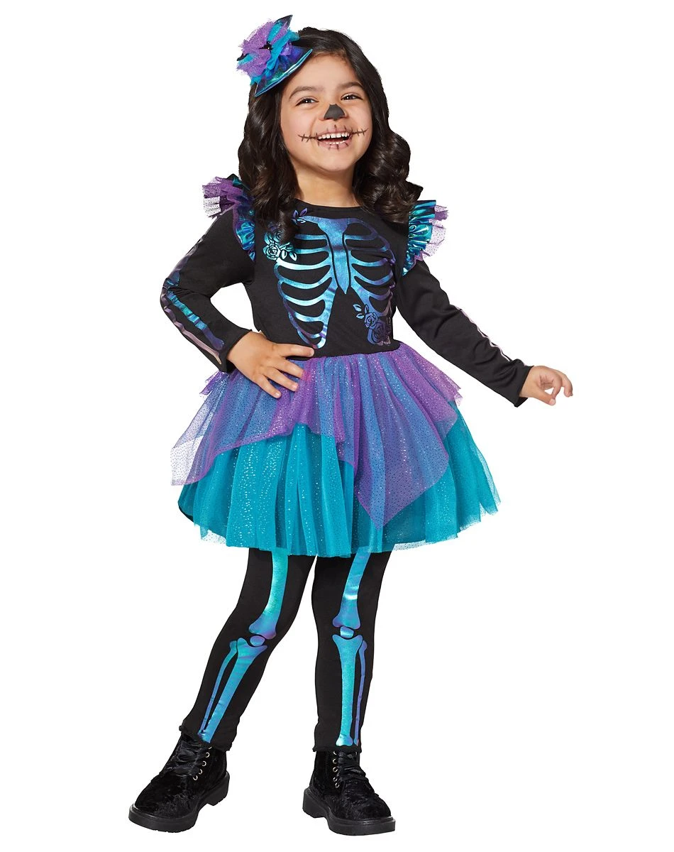 Spirit Halloween Toddler Oil Slick Skeleton Costume 1 Spirit Halloween Toddler Oil Slick Skeleton Costume