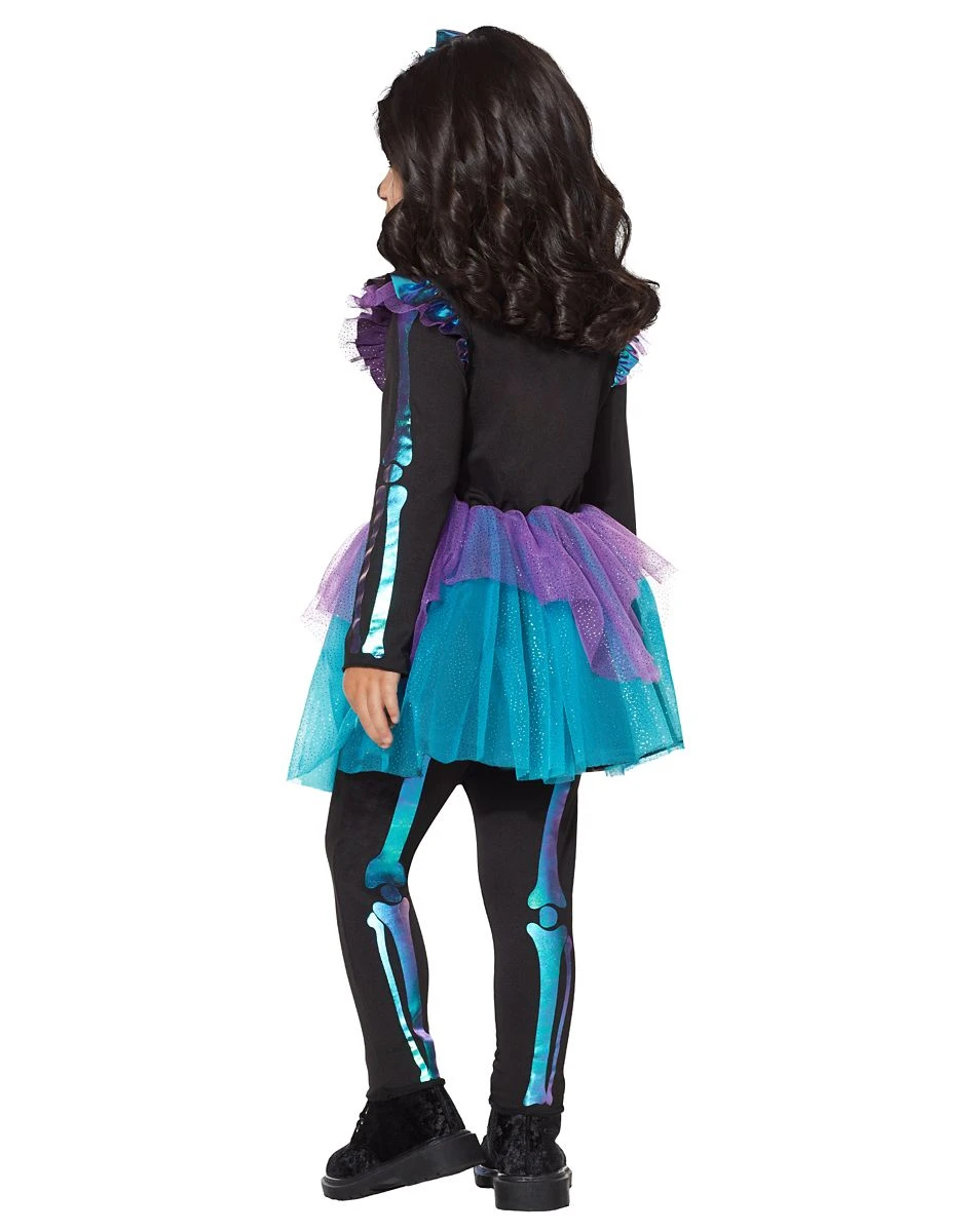 Spirit Halloween Toddler Oil Slick Skeleton Costume 2 Spirit Halloween Toddler Oil Slick Skeleton Costume - Image 2