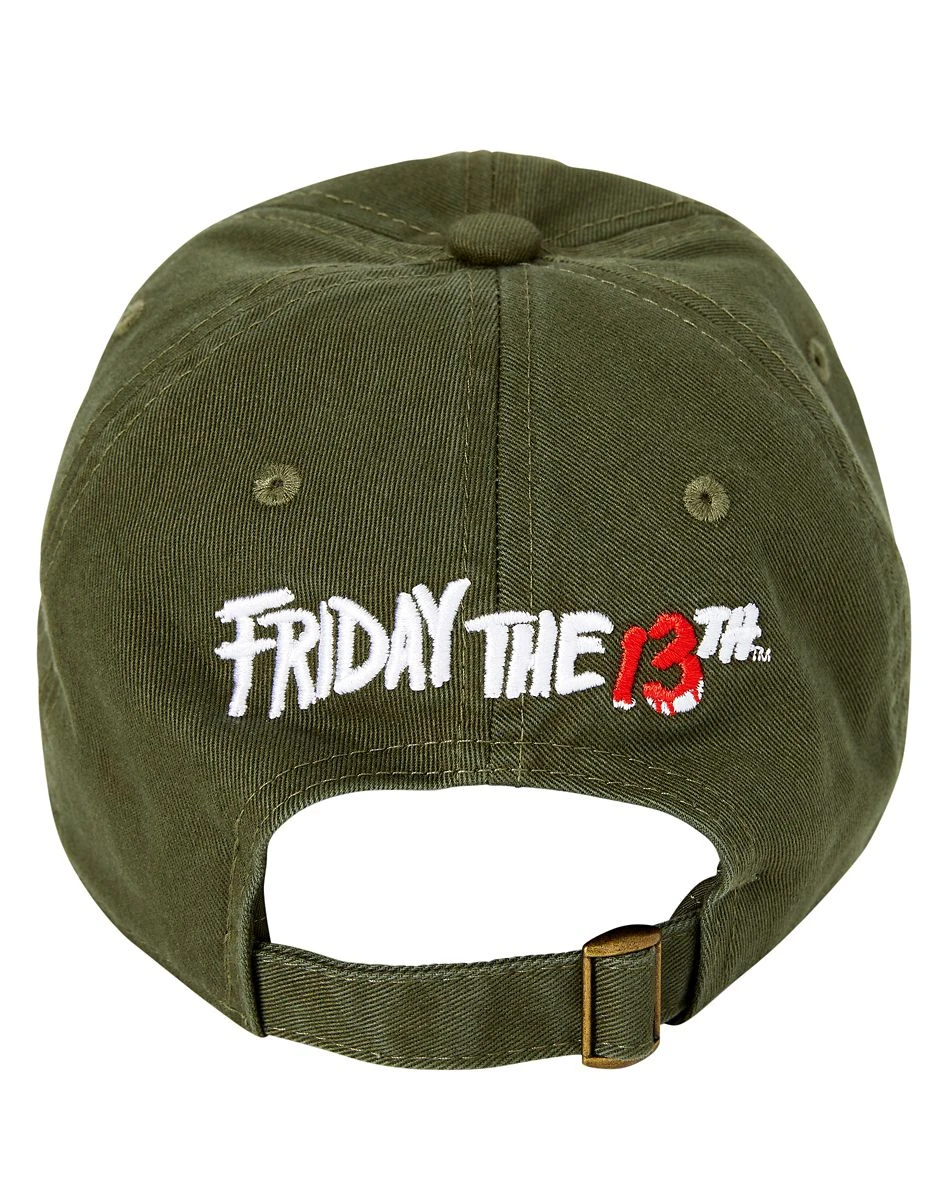 Spirit Halloween Camp Crystal Lake Dad Hat - Friday the 13th 3 Spirit Halloween Camp Crystal Lake Dad Hat - Friday the 13th - Image 3