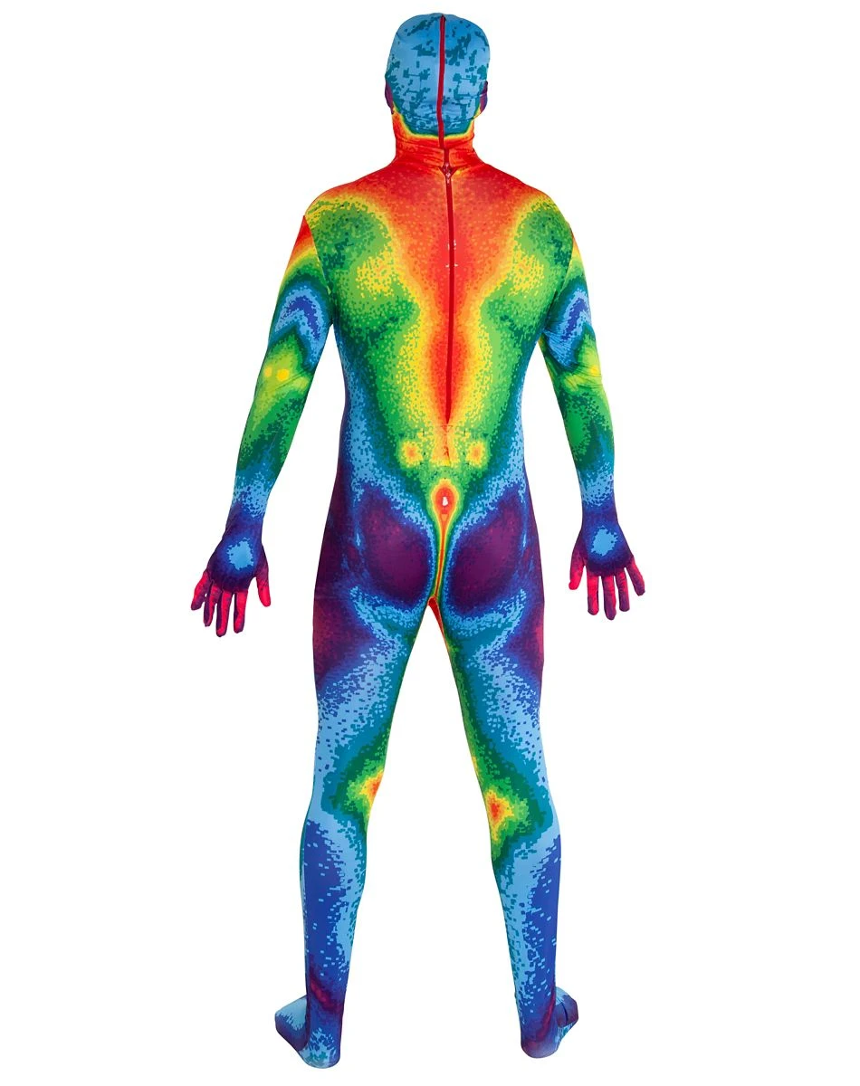 Spirit Halloween Adult Infrared Skin Suit Costume 2 Spirit Halloween Adult Infrared Skin Suit Costume - Image 2