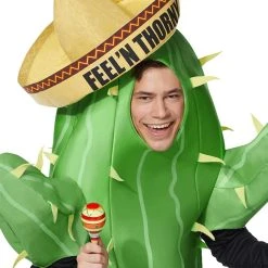 Spirit Halloween Adult Cactus Costume -Cheap Trick Or Treat Hub Store 01437227 c