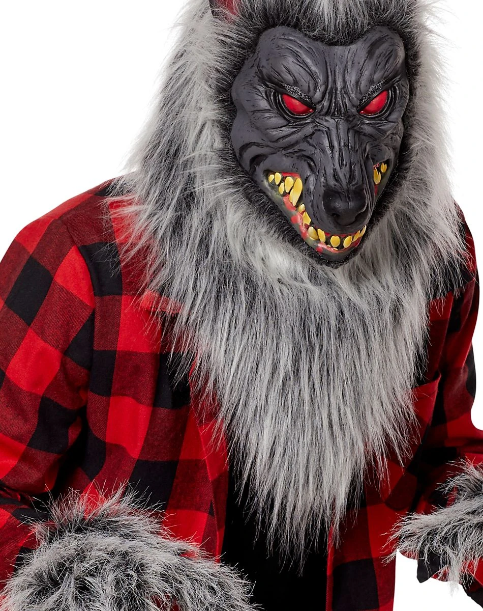 Spirit Halloween Adult Faux Fur Werewolf Costume 3 Spirit Halloween Adult Faux Fur Werewolf Costume - Image 3