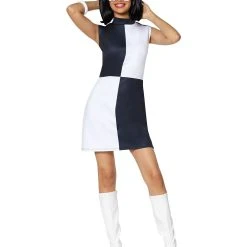 Spirit Halloween Adult Mod Girl Costume