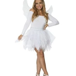 Spirit Halloween Angel Costume Kit -Cheap Trick Or Treat Hub Store 01438605 c