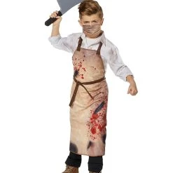 Spirit Halloween Kids Bloody Butcher Costume Kit