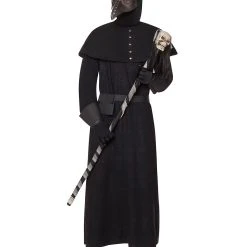 Spirit Halloween Adult Plague Doctor Costume -Cheap Trick Or Treat Hub Store 01439785 c