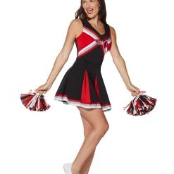 Spirit Halloween Adult Cheerleader Costume -Cheap Trick Or Treat Hub Store 01440494 a