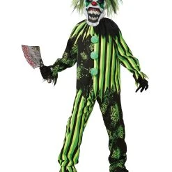 Spirit Halloween Kids Glow in the Dark Chaos Clown Costume