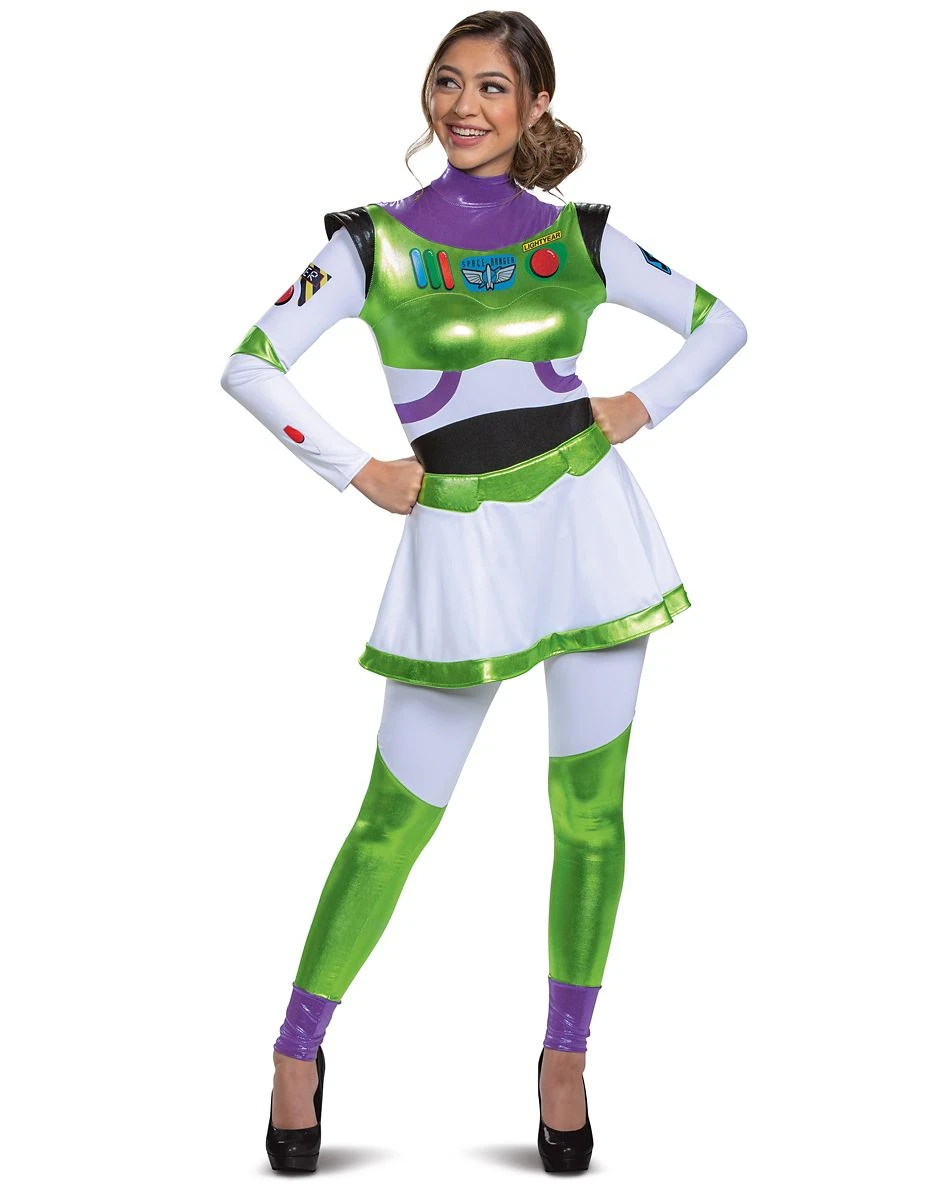 Spirit Halloween Adult Buzz Lightyear Jumpsuit Costume - Toy Story 4 1 Spirit Halloween Adult Buzz Lightyear Jumpsuit Costume - Toy Story 4