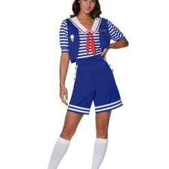 Spirit Halloween Adult Robin Scoops Ahoy Costume - Stranger Things