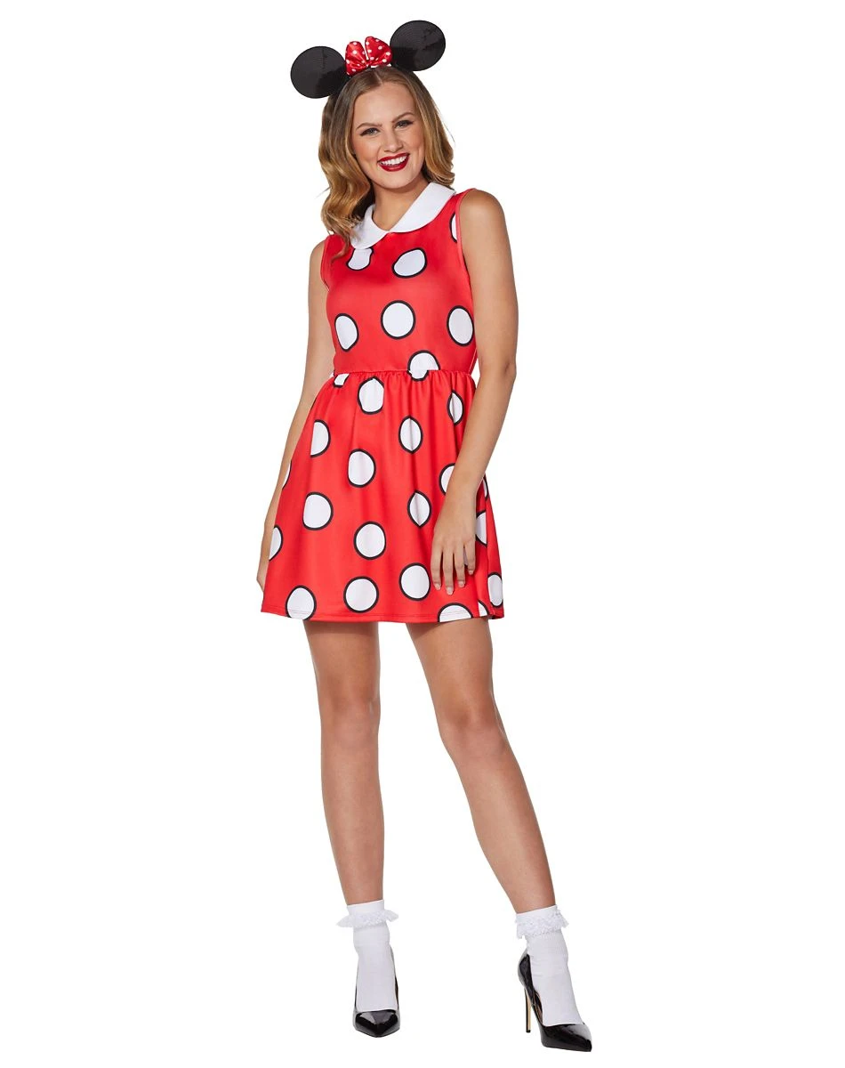 Spirit Halloween Minnie Mouse Bow Dress - Disney 1 Spirit Halloween Minnie Mouse Bow Dress - Disney