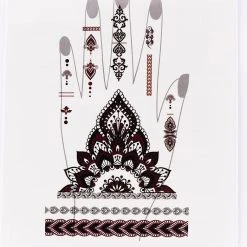 Spirit Halloween Gyspy Hand Temporary Tattoos -Cheap Trick Or Treat Hub Store 01443787 d