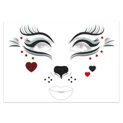 Spirit Halloween Red Riding Wolf Face Decal
