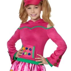 Spirit Halloween Girls Zoey Costume - Fortnite -Cheap Trick Or Treat Hub Store 01444801 c