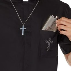 Spirit Halloween Priest Costume Kit -Cheap Trick Or Treat Hub Store 01445113 c