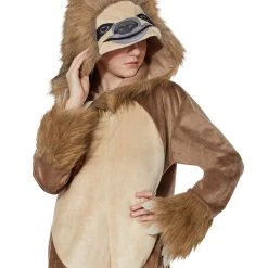 Spirit Halloween Kids Sloth One-Piece Costume -Cheap Trick Or Treat Hub Store 01445535 c