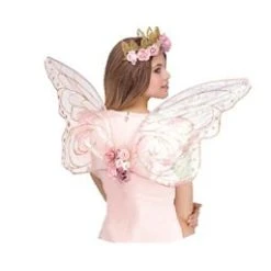 Spirit Halloween Rose Gold Fairy Wings