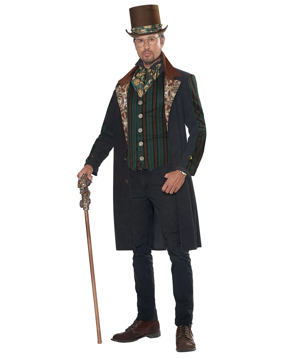 Spirit Halloween Adult Lord Steampunk Man Costume 1 Spirit Halloween Adult Lord Steampunk Man Costume