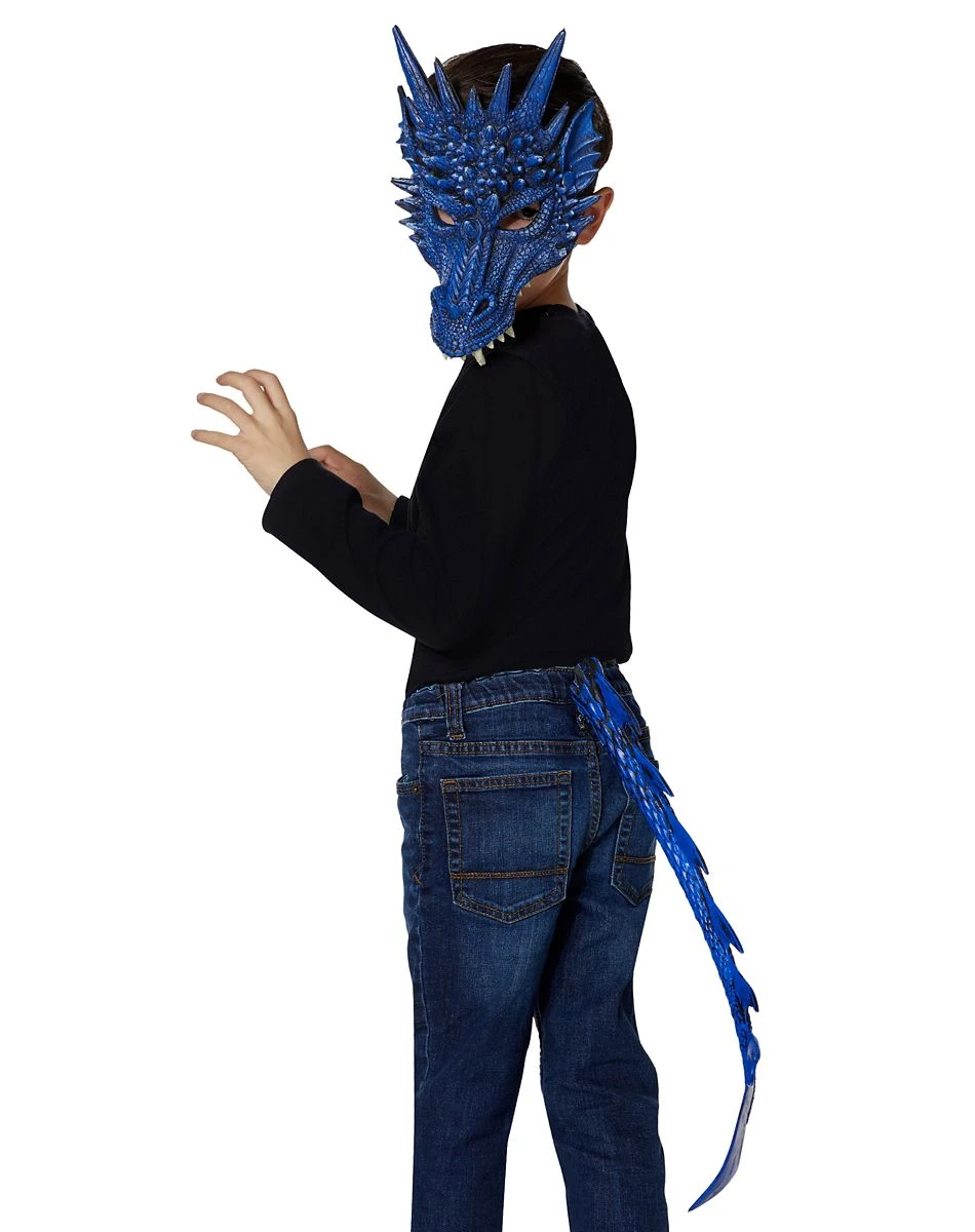 Spirit Halloween Kids Dragon Tail and Mask Kit 1 Spirit Halloween Kids Dragon Tail and Mask Kit
