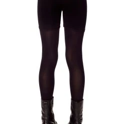Spirit Halloween Kids Tattered Black Tights 7 Spirit Halloween Kids Tattered Black Tights -Cheap Trick Or Treat Hub Store 01446871 b