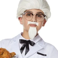 Spirit Halloween Kids Colonel Sanders Costume - KFC -Cheap Trick Or Treat Hub Store 01447267 c