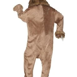 Spirit Halloween Adult Faux Fur Sloth Union Suit -Cheap Trick Or Treat Hub Store 01447309 c