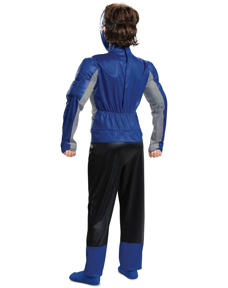 Spirit Halloween Kids Blue Beast Morphers Ranger Costume - Power Rangers 2 Spirit Halloween Kids Blue Beast Morphers Ranger Costume - Power Rangers - Image 2